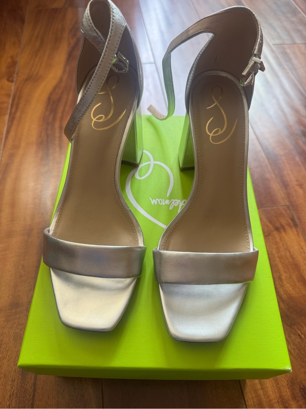 Sam Edelman Silver Heels